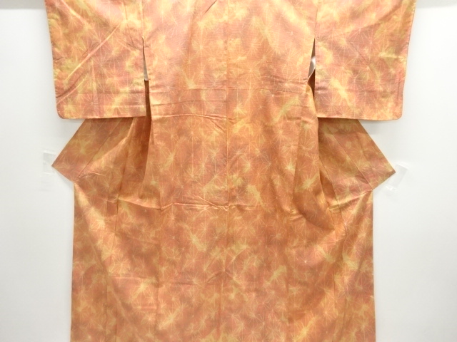 JAPANESE KIMONO / OMESHI KIMONO / SILK / NISHIJIN / WOVEN ASANOHA